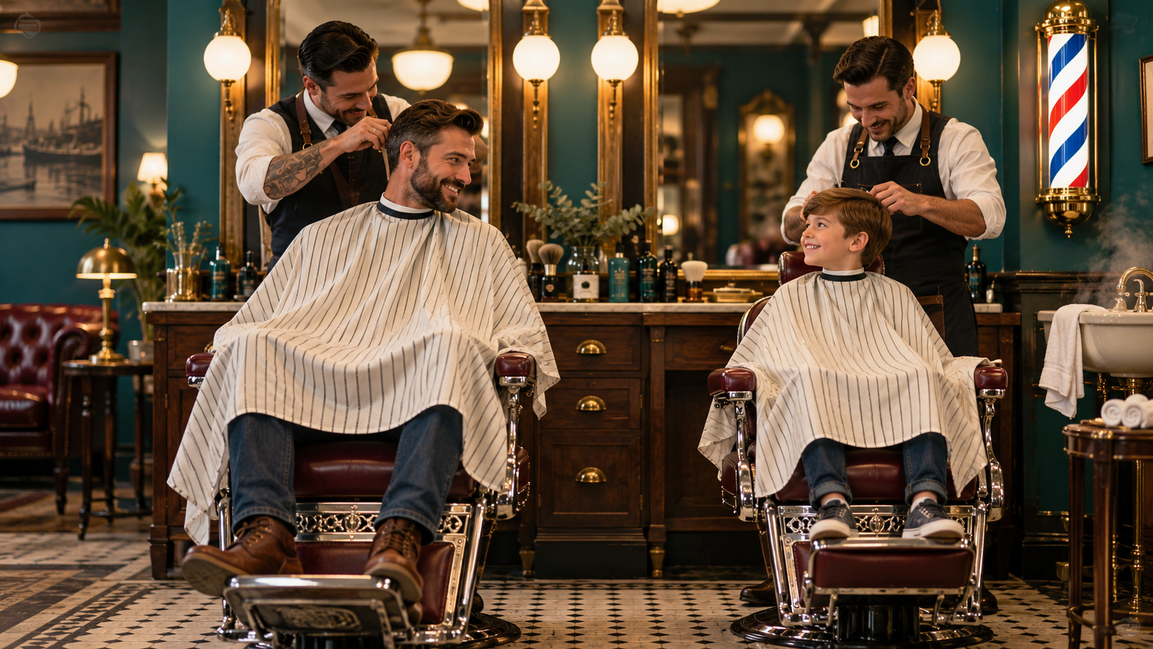 Venice Barbershop storefront on Tamiami Trail